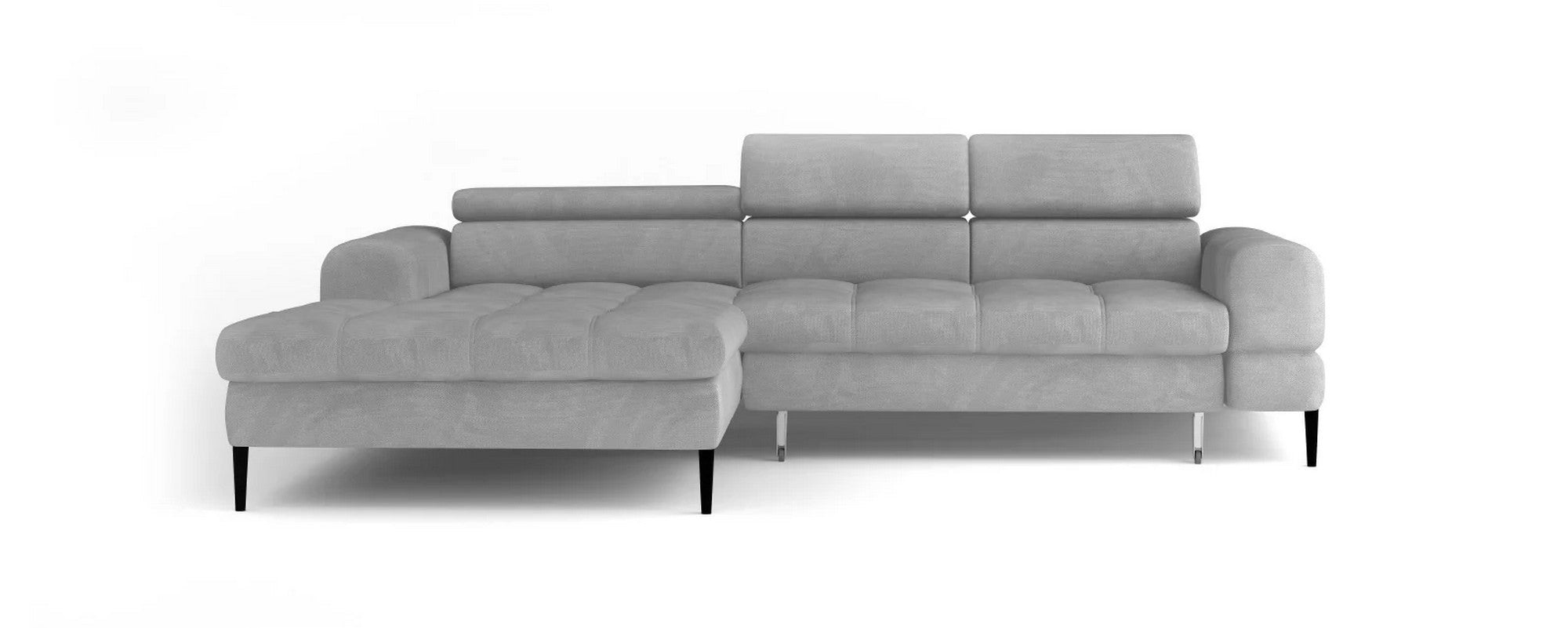 Coltar extensibil VOSS S, personalizabil materiale Gama Premium, cu lada depozitare, 271x177x94 cm