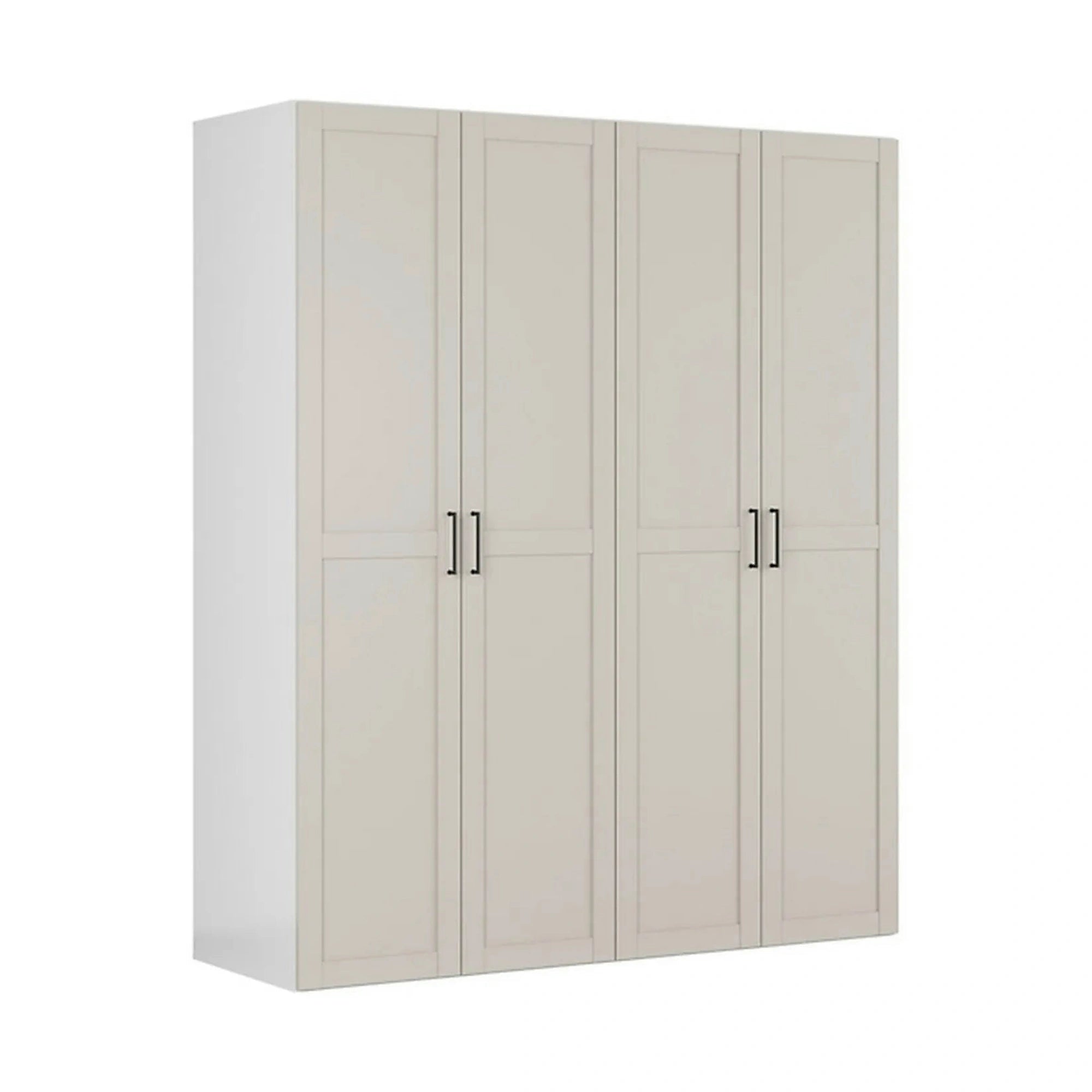 Dressing FLEX, casmir, PAL, cu 4 usi, 200x66x240 cm
