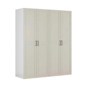 Dressing FLEX, casmir, PAL, cu 4 usi, 200x66x240 cm