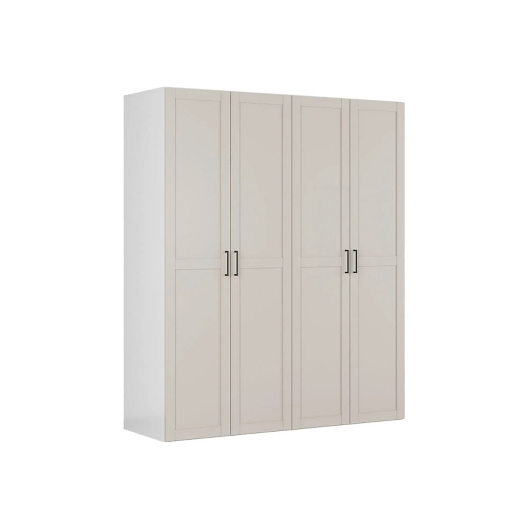 Dressing FLEX, casmir, PAL, cu 4 usi, 200x66x240 cm