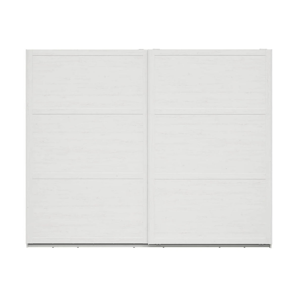 Dressing LOKSA, alb, PAL laminat, cu 2 usi, 270x63x219 cm