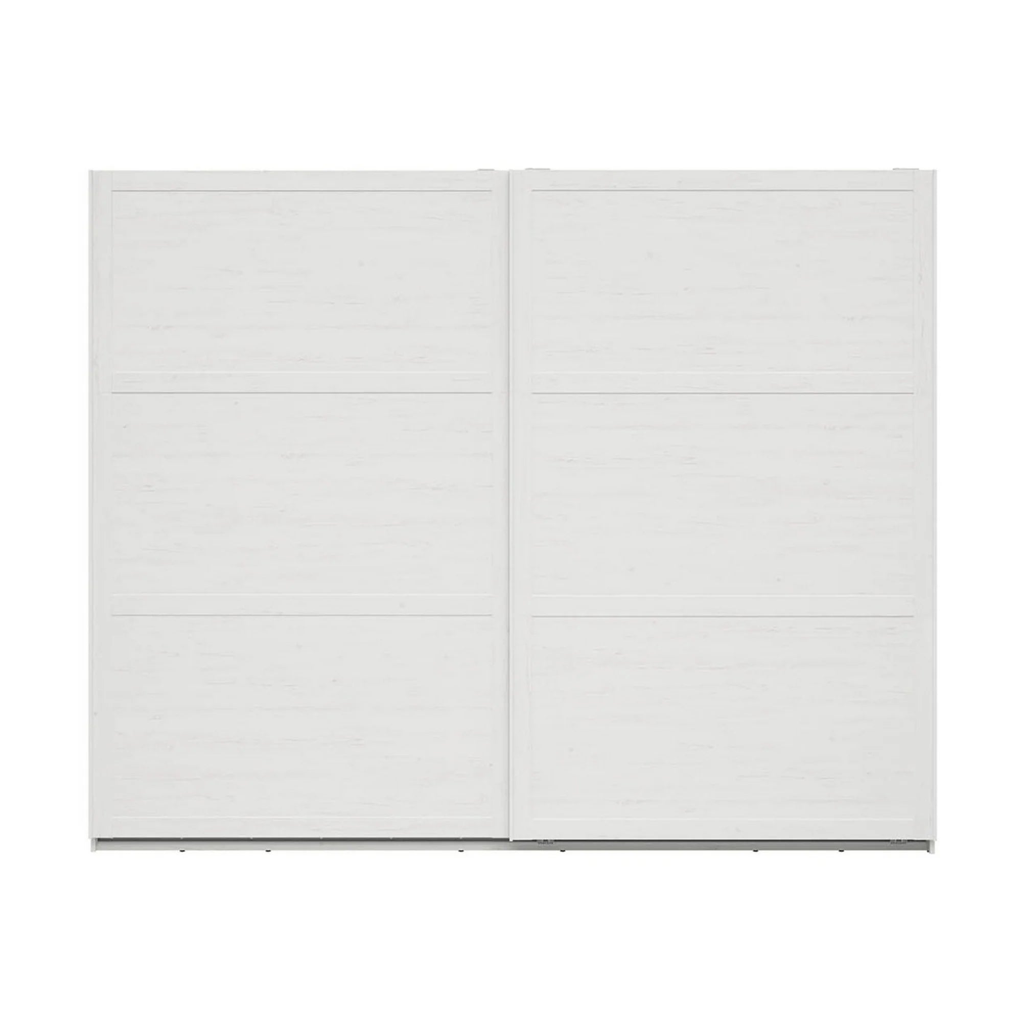 Dressing LOKSA, alb, PAL laminat, cu 2 usi, 270x63x219 cm