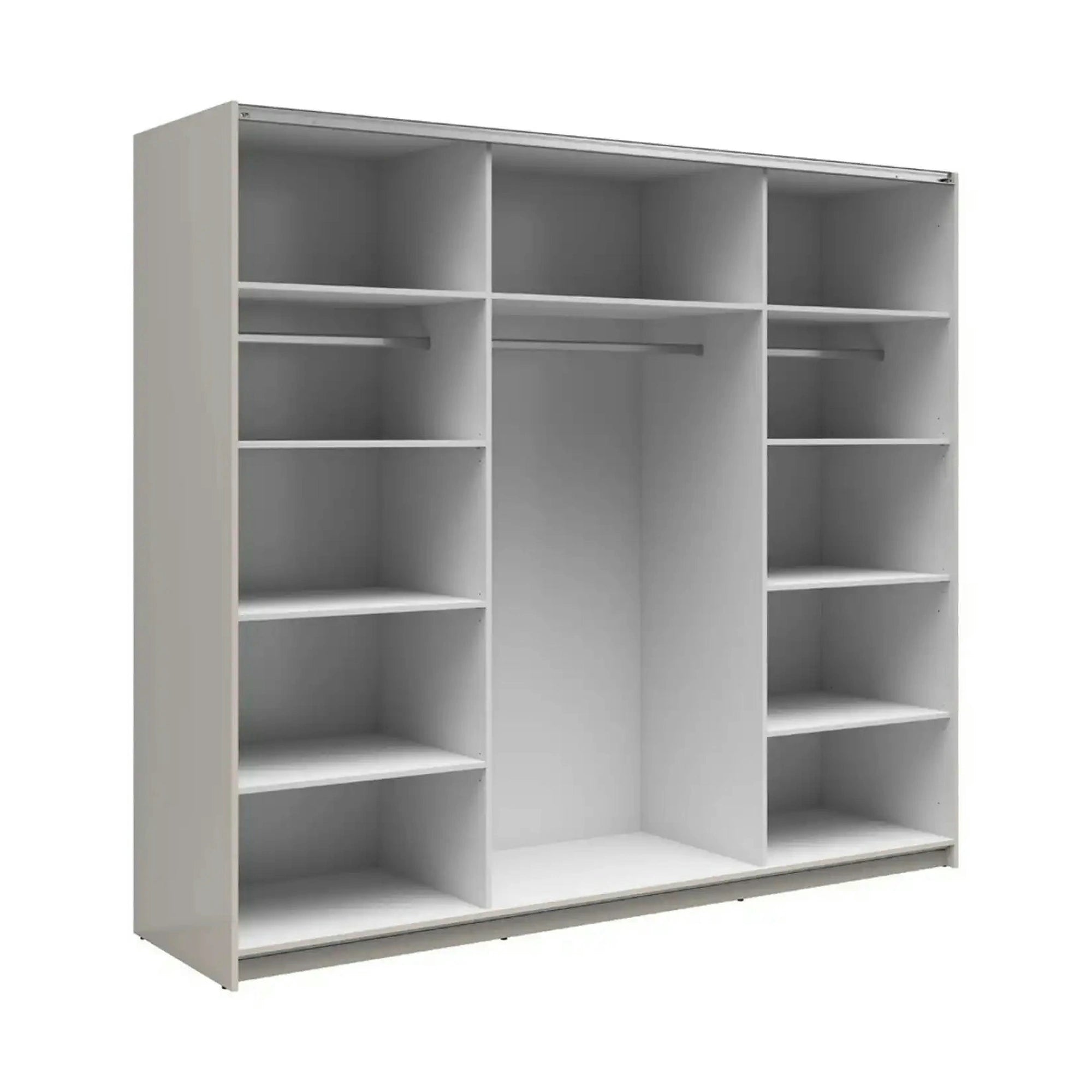Dressing TETRIX, casmir, PAL, cu 2 usi, 220x60x196 cm