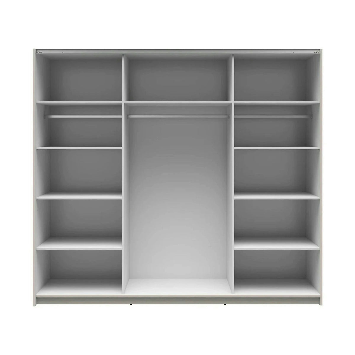 Dressing TETRIX, casmir, PAL, cu 2 usi, 220x60x196 cm