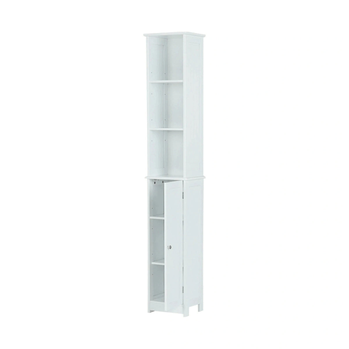 Dulap ATENE TYPUL 1, alb, cu o usa, 30x24x172 cm