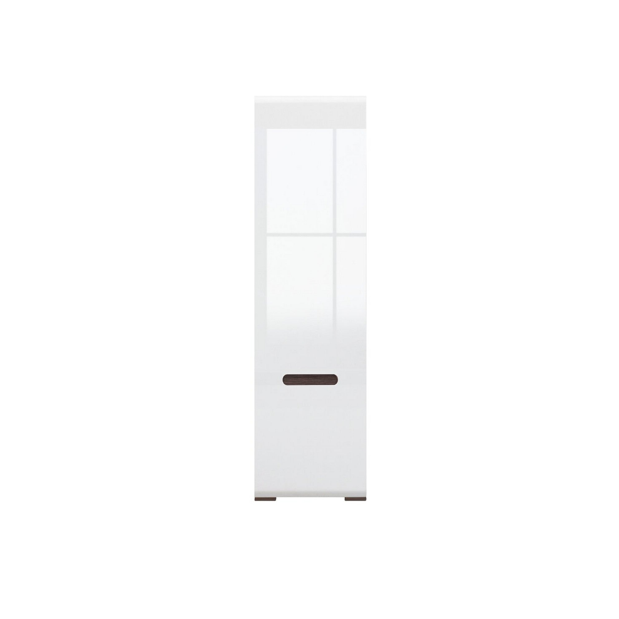 Dulap AZTECA, alb, PAL, cu 1 usa, 60x41x210 cm