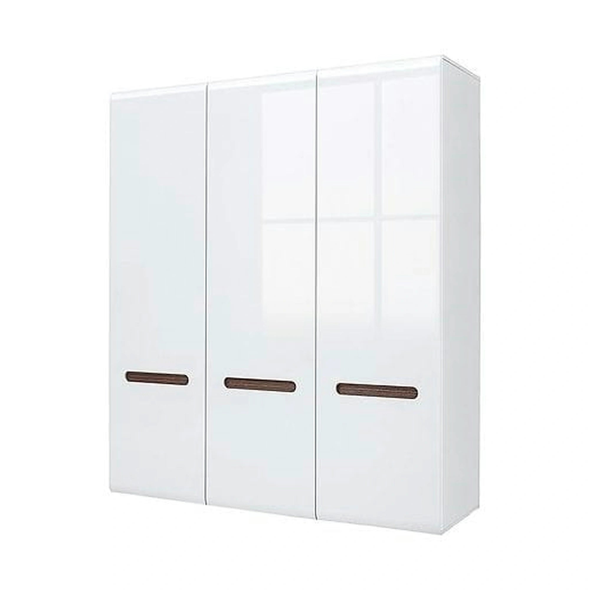 Dulap AZTECA TRIO, alb, cu 3 usi, 180x57x210 cm