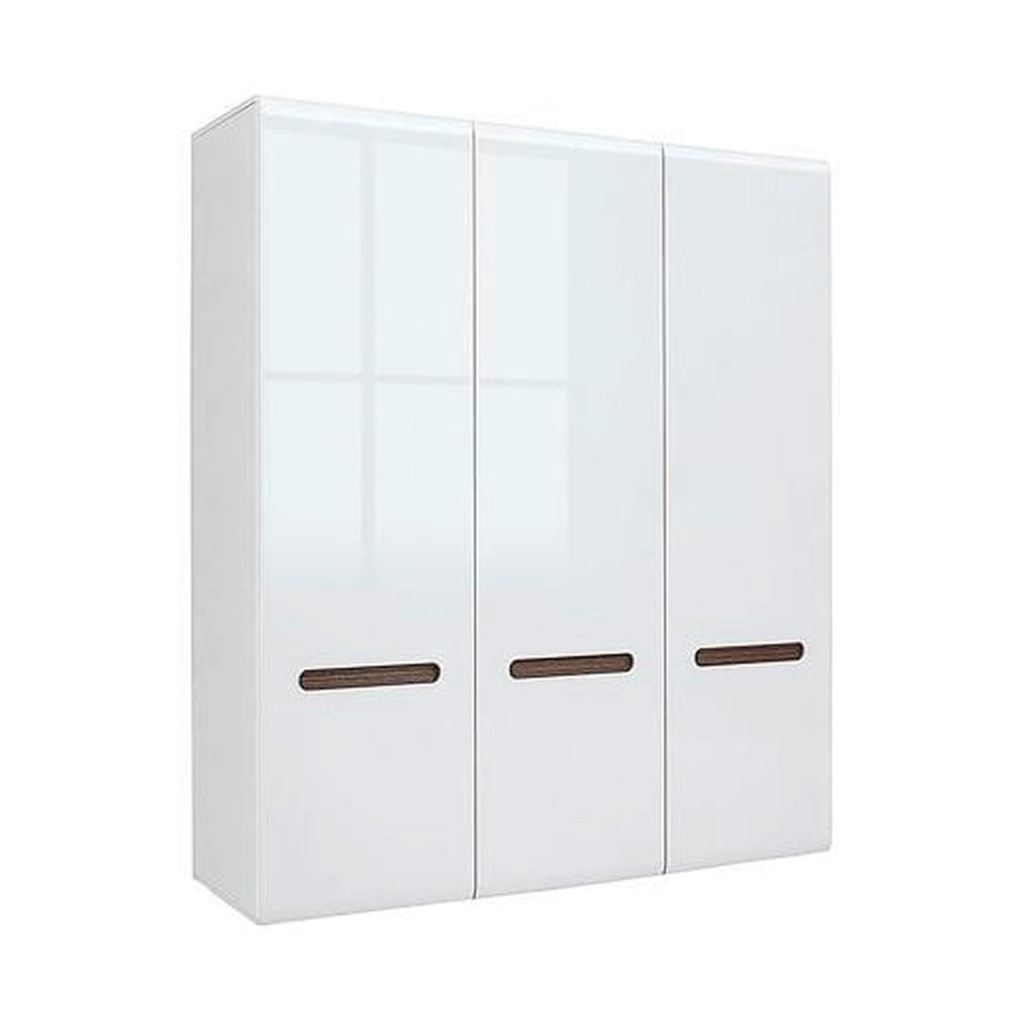 Dulap AZTECA TRIO, alb, cu 3 usi, 180x57x210 cm