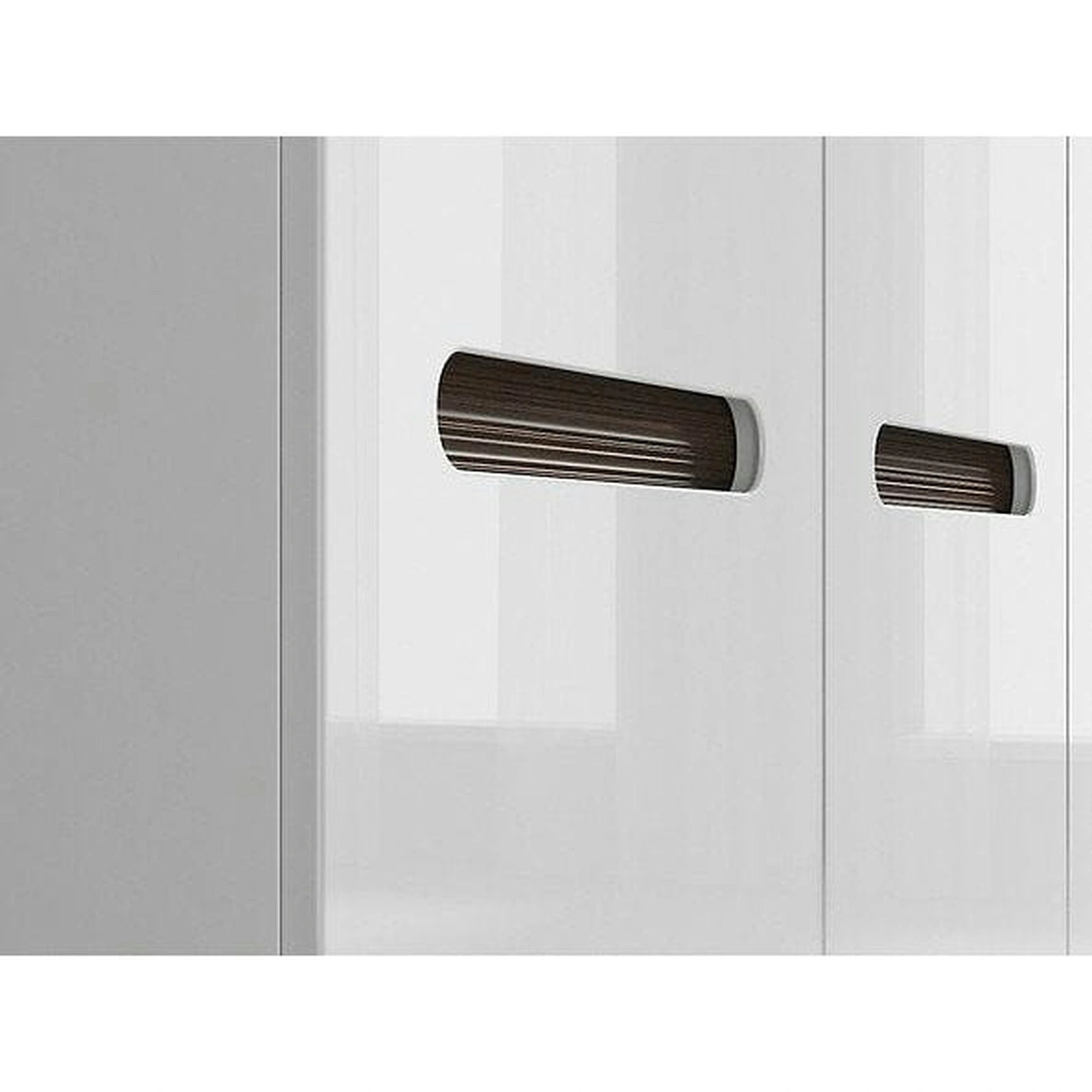 Dulap AZTECA TRIO, alb, cu 3 usi, 180x57x210 cm