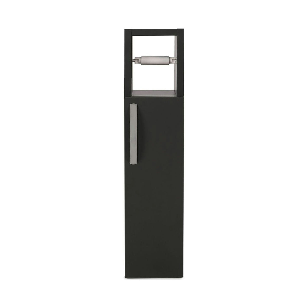 Dulap baie STAR, gri antracit, PAL, cu o usa, 15x12x65 cm