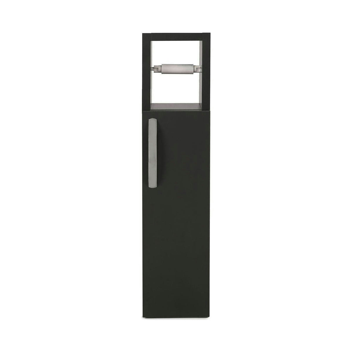 Dulap baie STAR, gri antracit, PAL, cu o usa, 15x12x65 cm