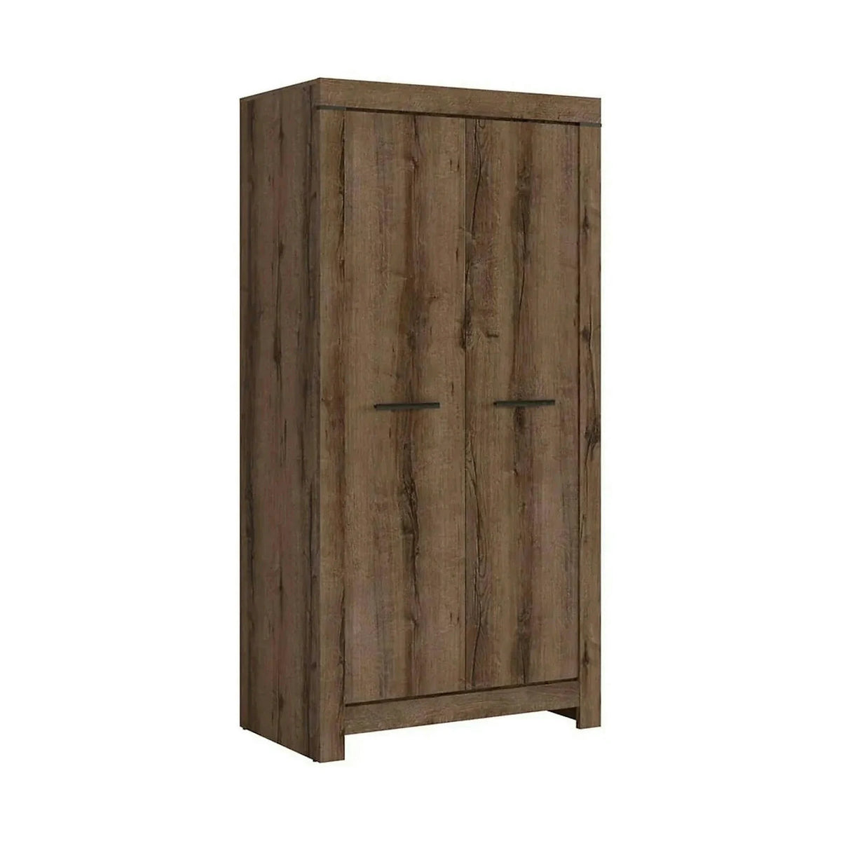 Dulap BALIN, stejar, PAL, cu 2 usi, 98x55x195 cm