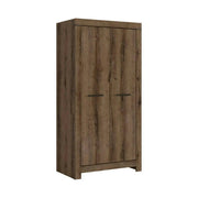 Dulap BALIN, stejar, PAL, cu 2 usi, 98x55x195 cm