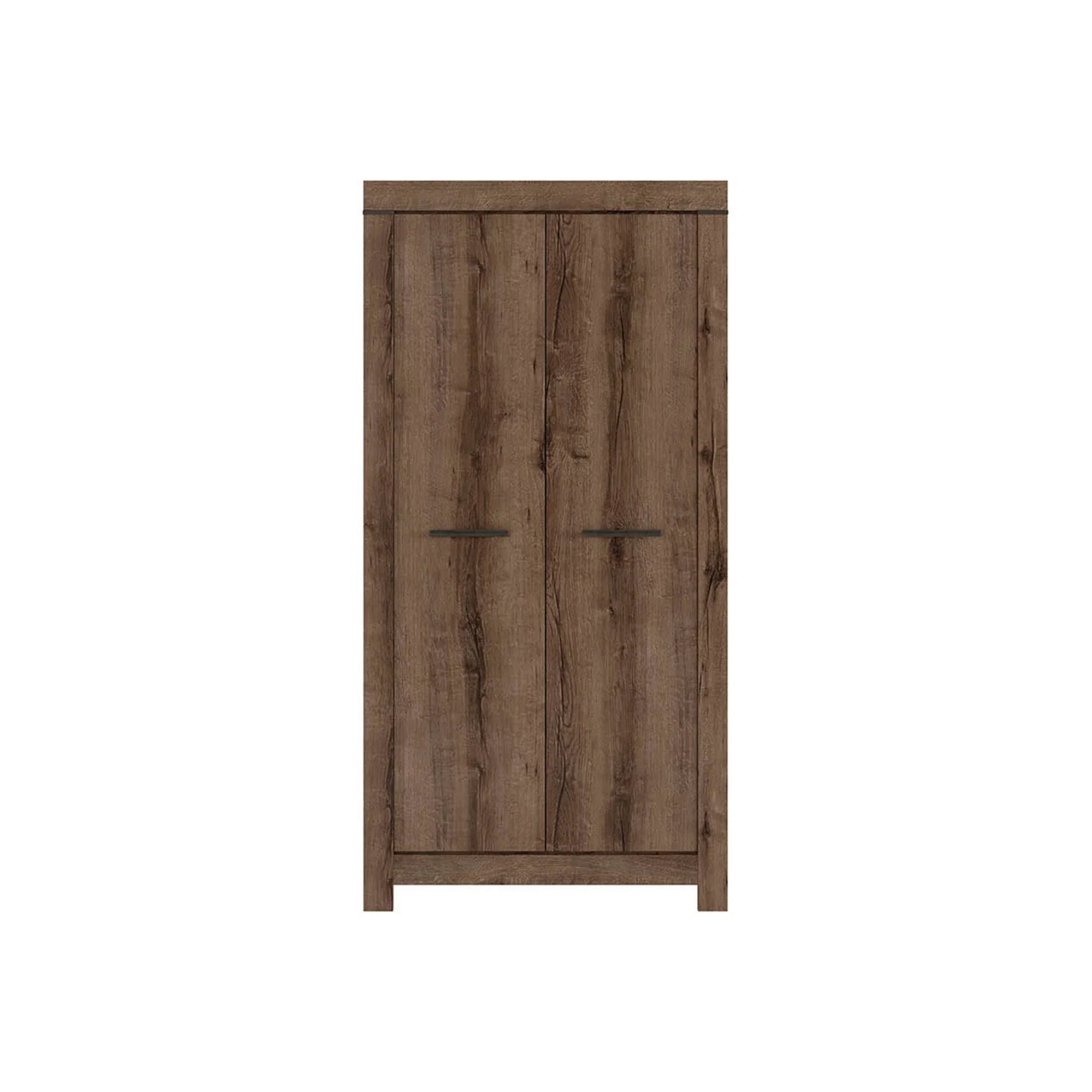 Dulap BALIN, stejar, PAL, cu 2 usi, 98x55x195 cm