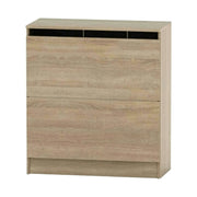 Dulap BETTY 2 BE-02-040, stejar sonoma, DTD laminat, cu 2 usi, 85x39x93 cm