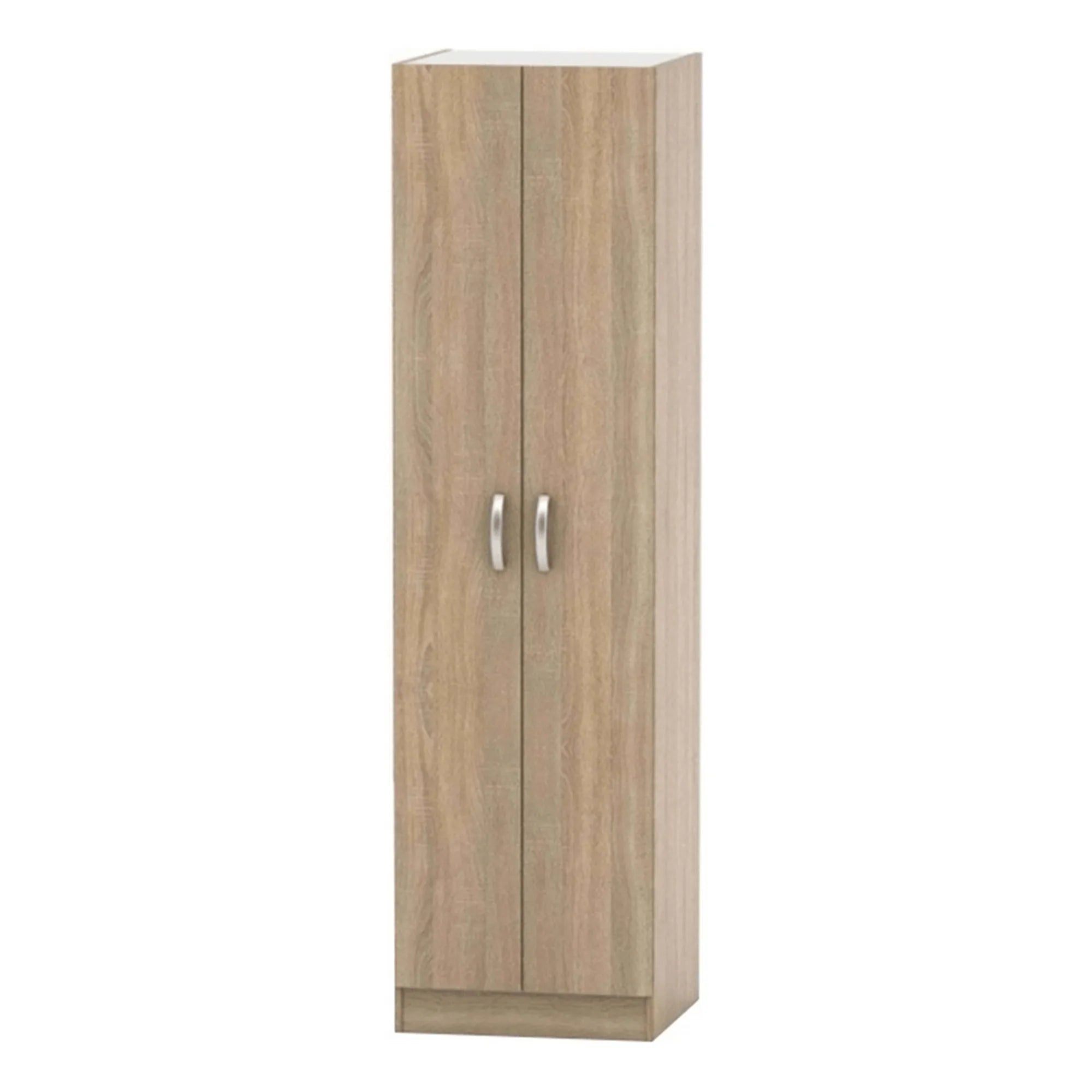 Dulap BETTY 2 BE02-004-00, stejar sonoma, PAL melaminat, cu 2 usi, 60x57x220 cm