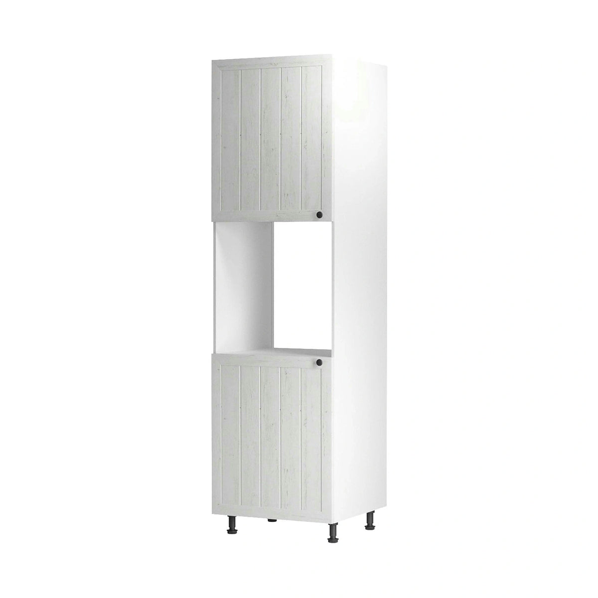 Dulap bucatarie PROVENCE D60P, alb, DTD laminat, 60x58x212 cm