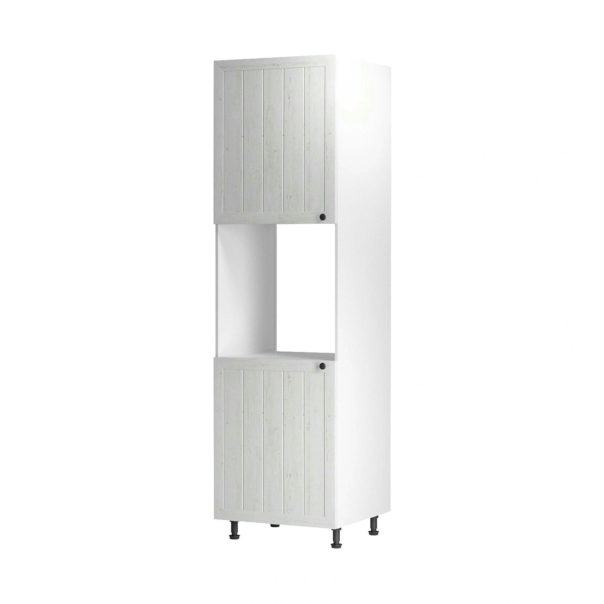 Dulap bucatarie PROVENCE D60P, alb, DTD laminat, 60x58x212 cm