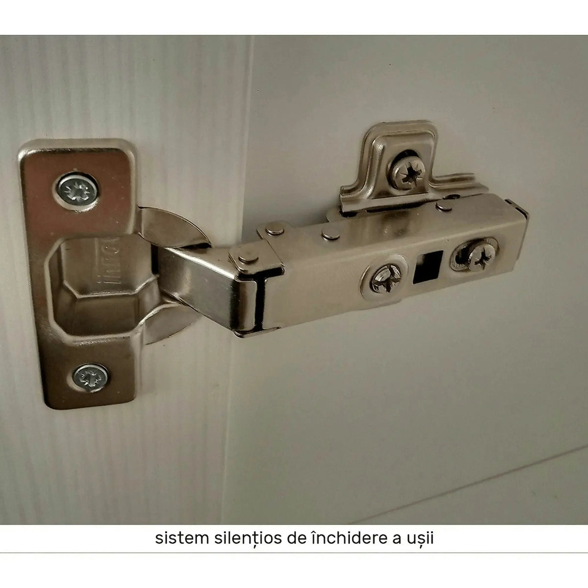Dulap bucatarie PROVENCE D60P, alb, DTD laminat, 60x58x212 cm