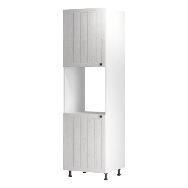 Dulap bucatarie PROVENCE D60P, alb, DTD laminat, 60x58x212 cm