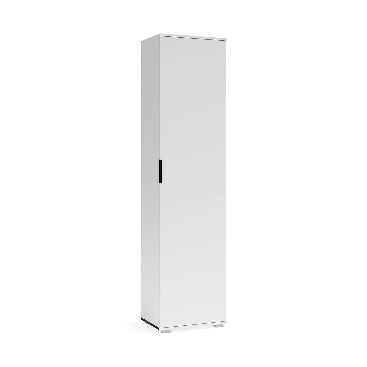 Dulap CLIF SL-50, alb, PAL laminat, cu o usa, 50x38x203 cm