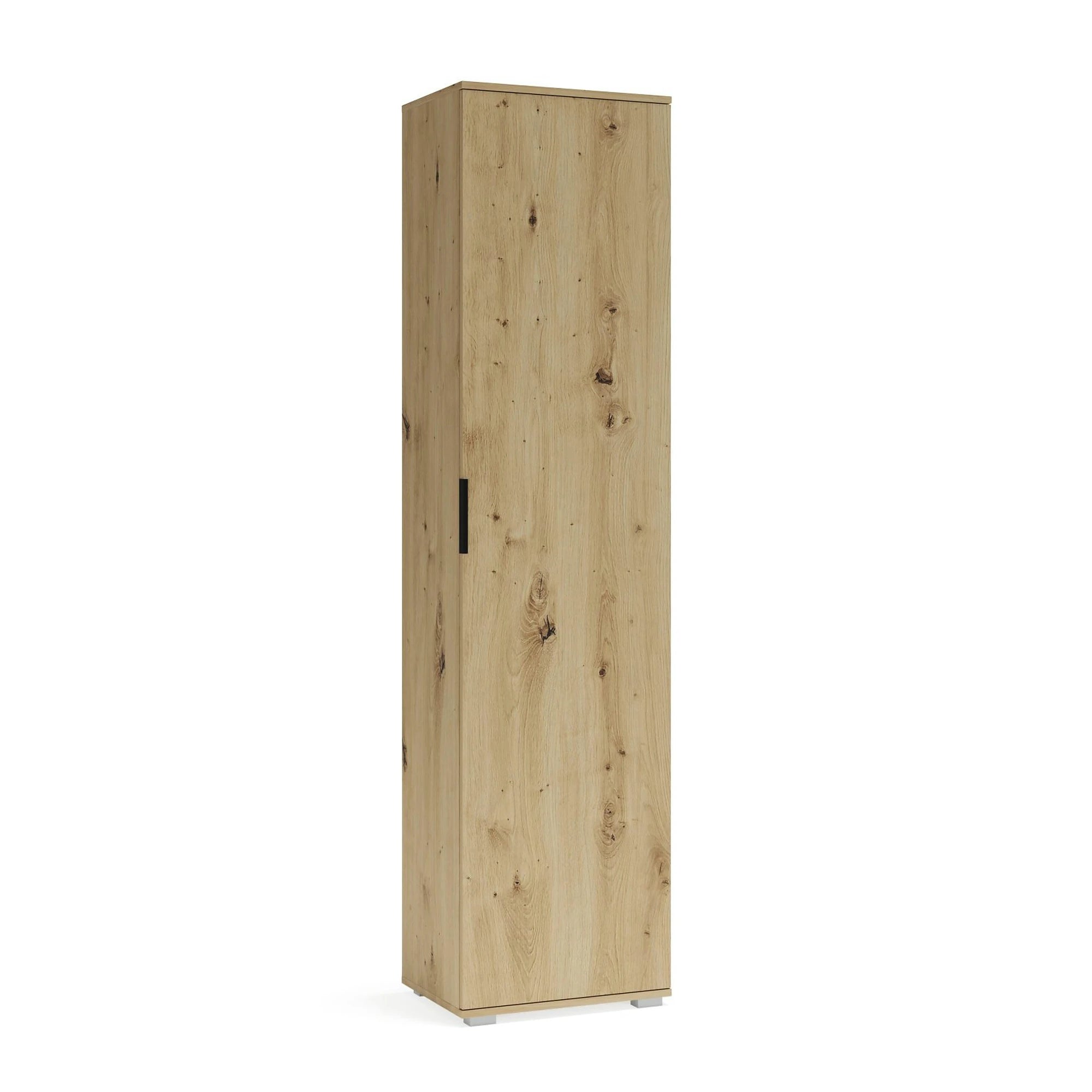 Dulap CLIF SL-50, stejar artisan, PAL laminat, 50x38x203 cm