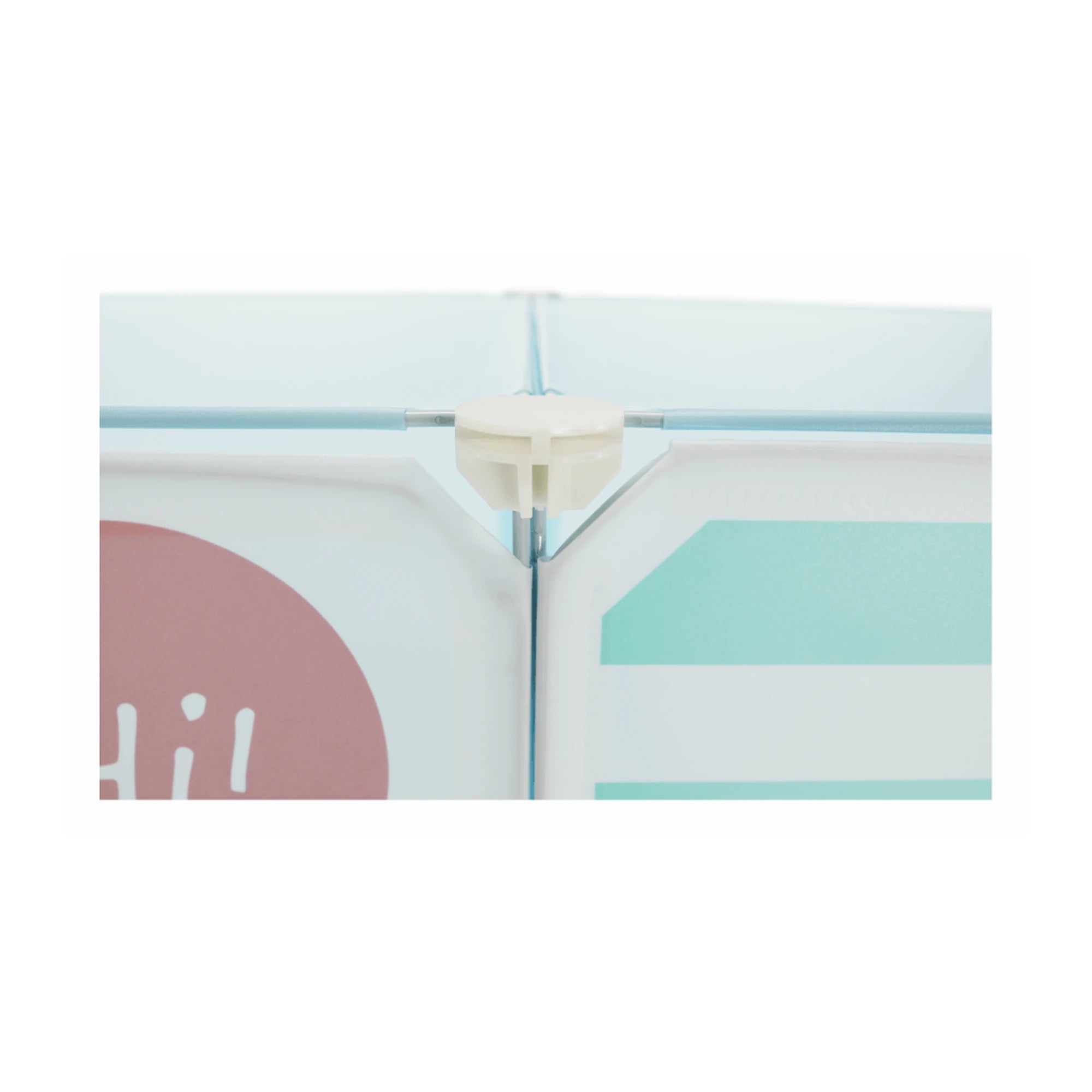 Dulap copii EDRIN, multicolor, metal/plastic, 75x37x147 cm