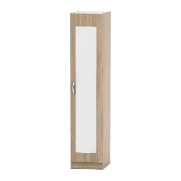 Dulap cu oglinda BETTY 2 BE02-005-00, stejar sonoma, PAL melaminat, cu o usa, 45x57x220 cm
