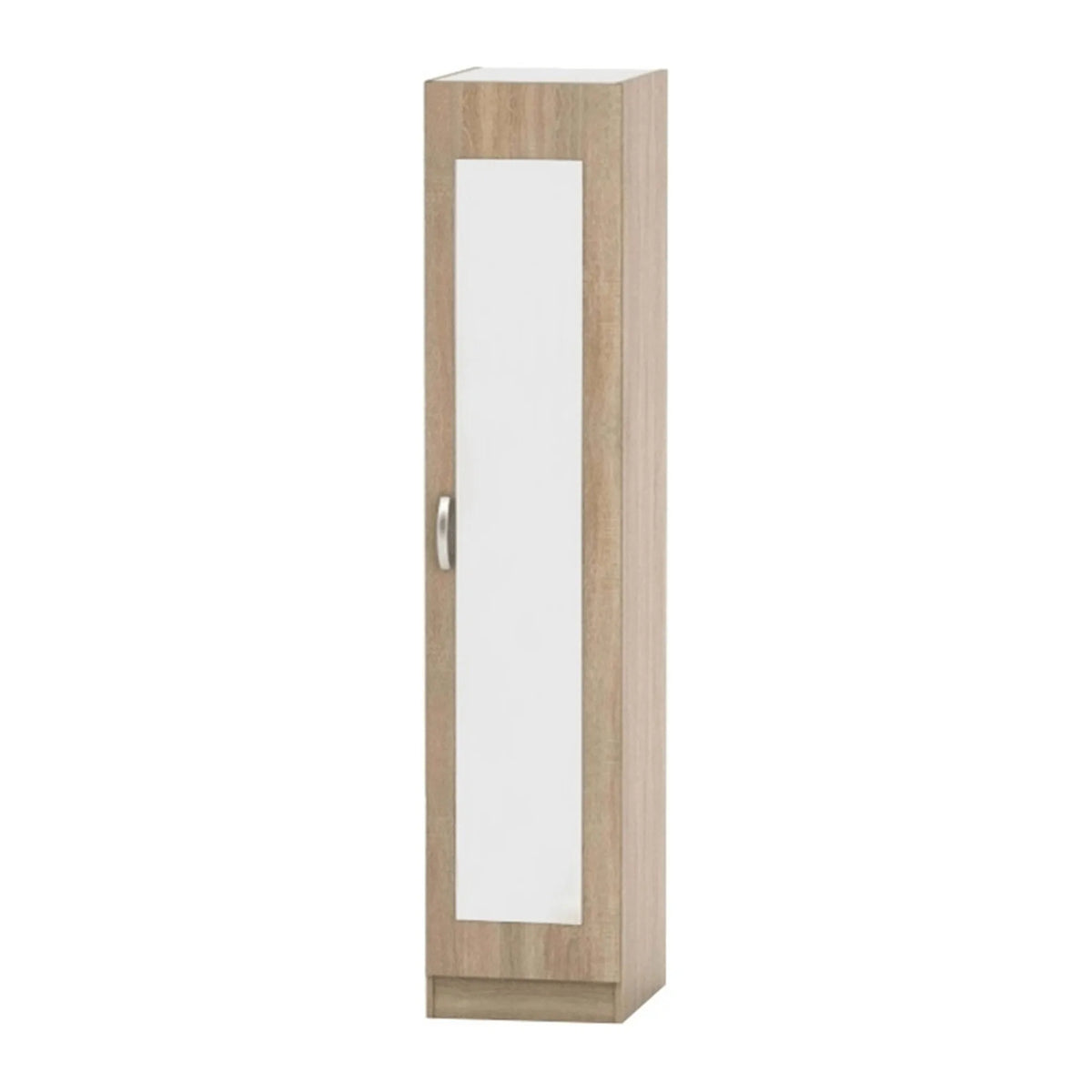 Dulap cu oglinda BETTY 2 BE02-005-00, stejar sonoma, PAL melaminat, cu o usa, 45x57x220 cm