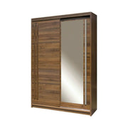 Dulap EFFECT, stejar columbia, PAL, cu 2 usi, 150x59x215 cm