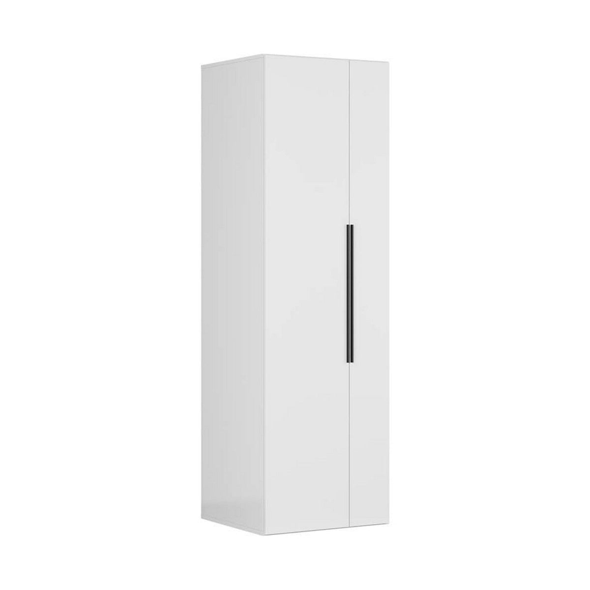 Dulap FLEX, alb, PAL, cu 2 usi, 75x66x240 cm