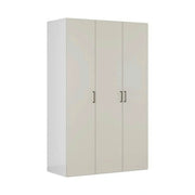 Dulap FLEX, casmir/alb, PAL, cu 3 usi, 150x66x240 cm