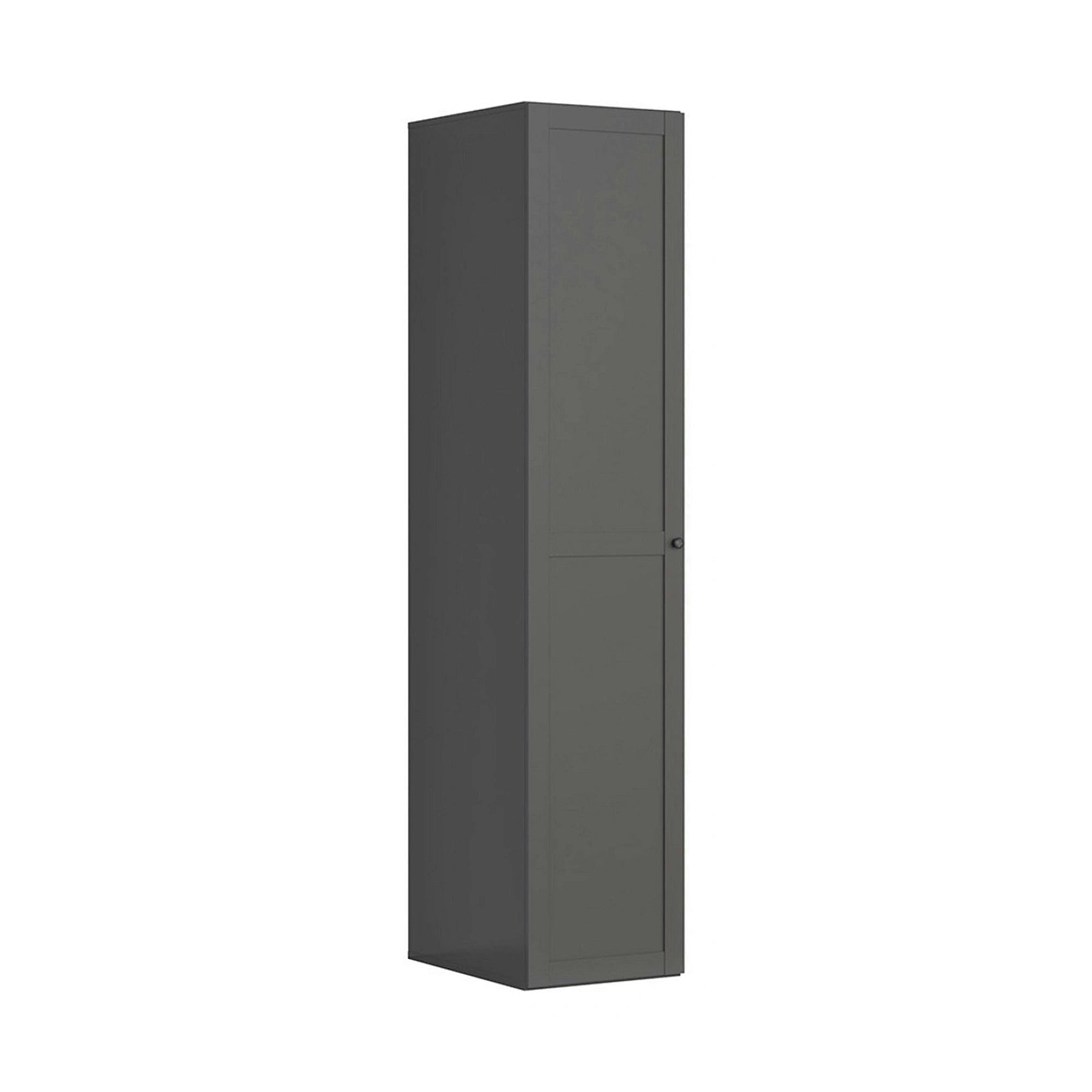 Dulap FLEX, gri grafit, PAL, cu o usa, 50x66x240 cm