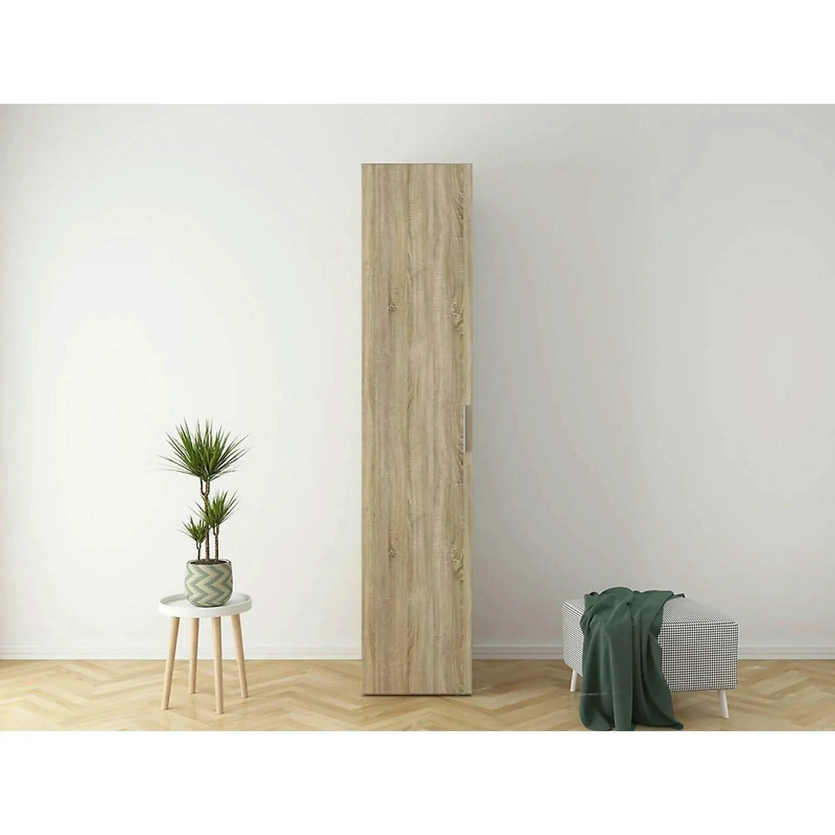 Dulap FLEX, stejar sonoma, PAL, cu o usa, 50x66x240 cm