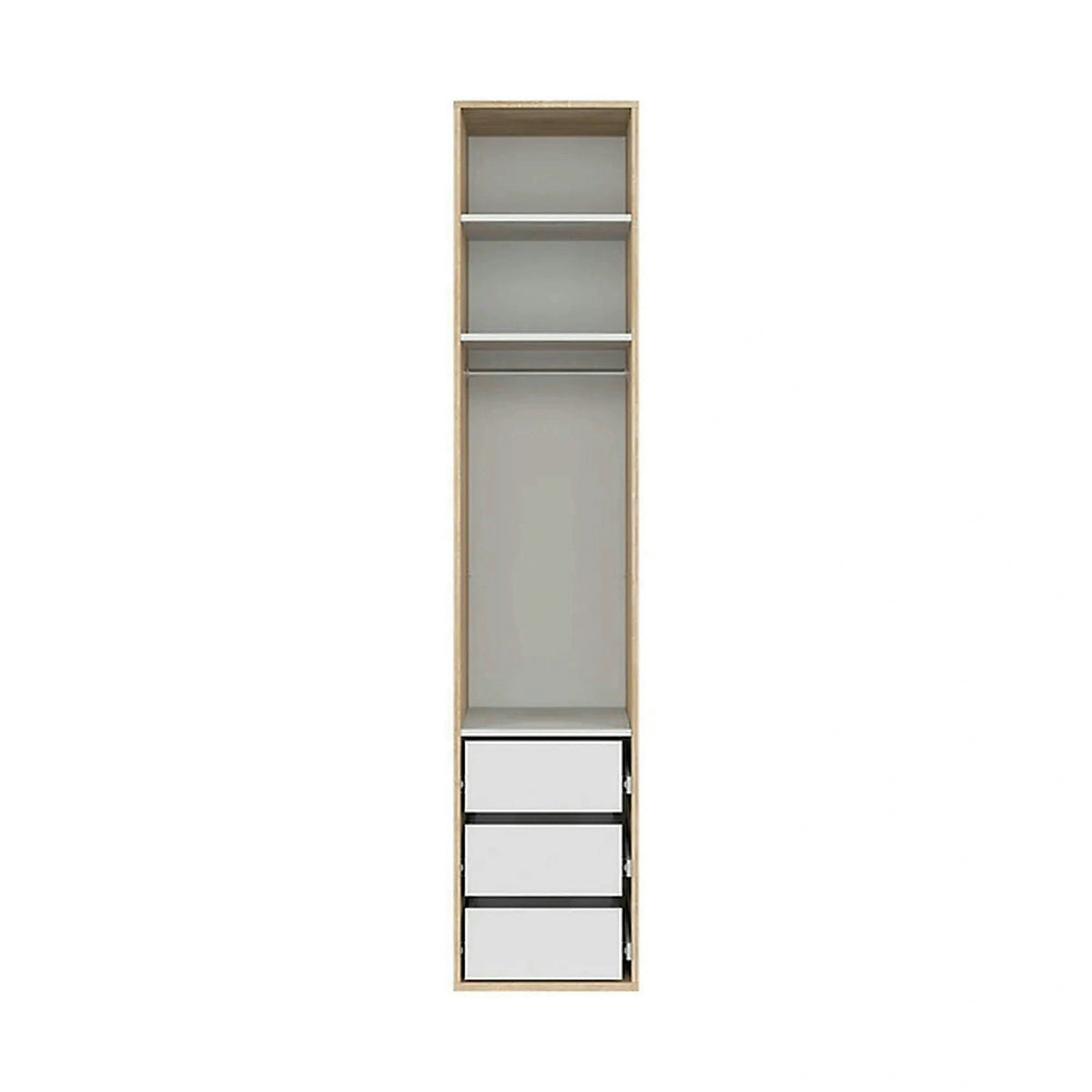Dulap FLEX, stejar sonoma, PAL, cu o usa, 50x66x240 cm