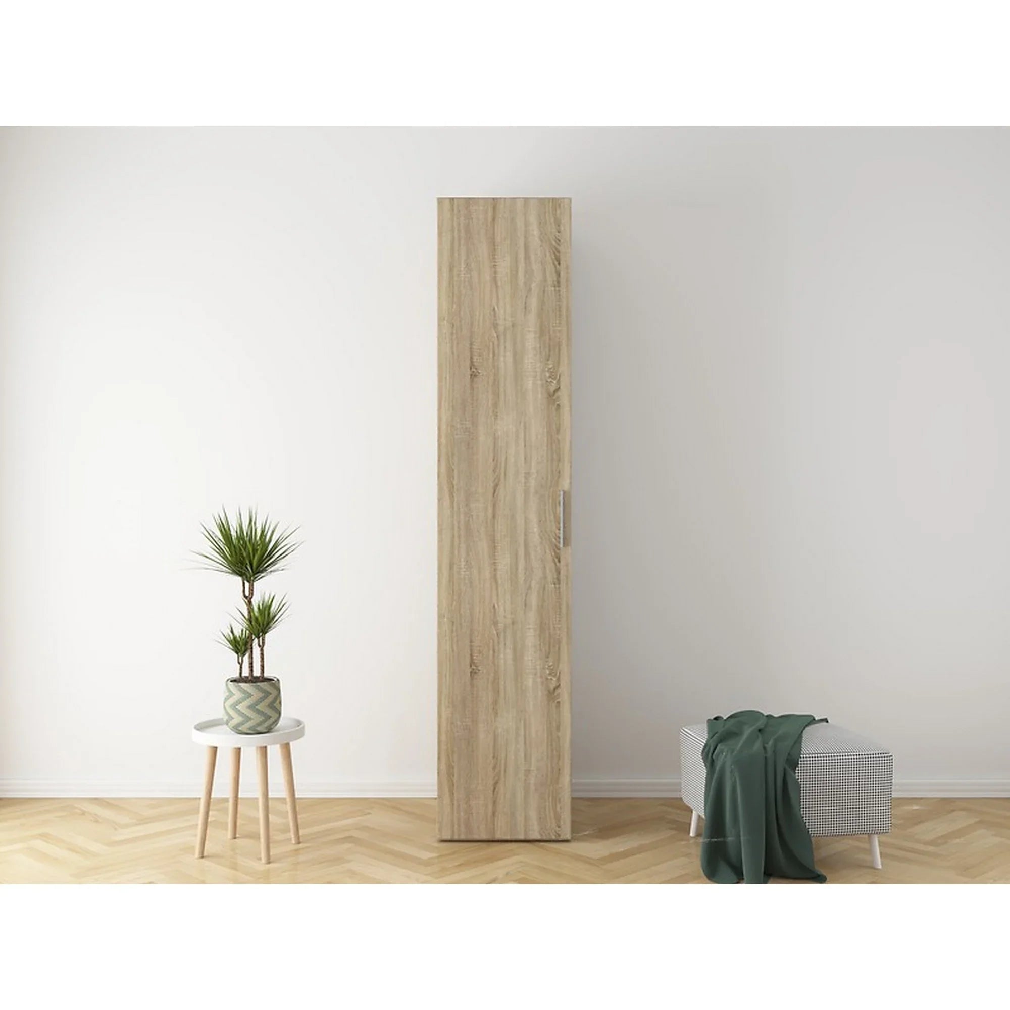 Dulap FLEX, stejar sonoma, PAL, cu o usa, 50x66x240 cm