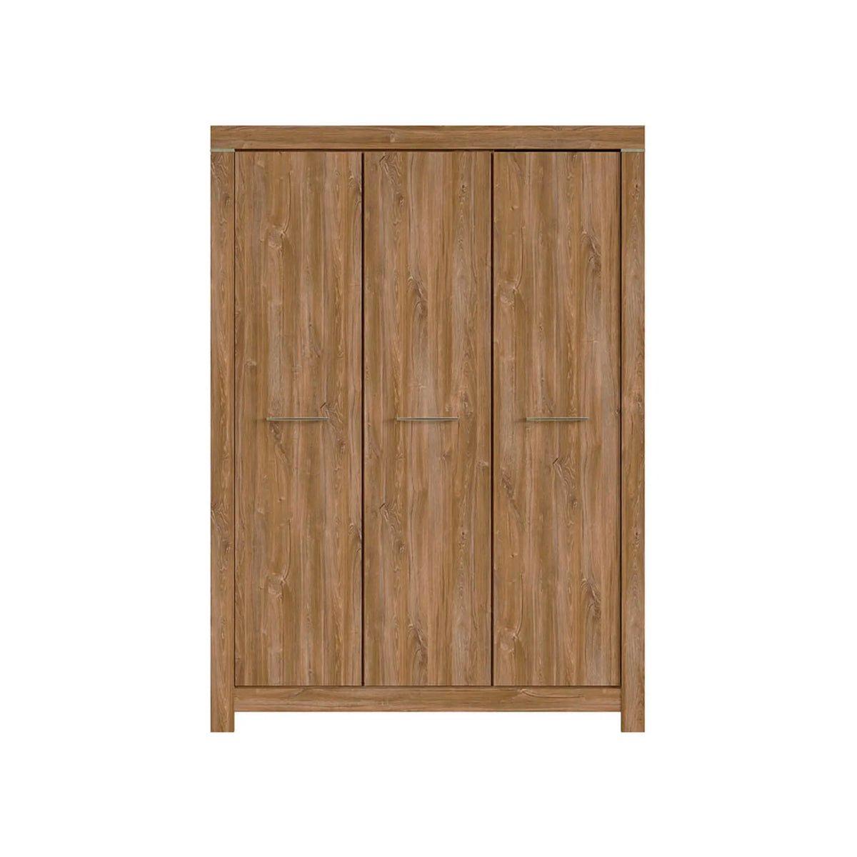 Dulap GENT, stejar, PAL, cu 3 usi, 150x56x210 cm