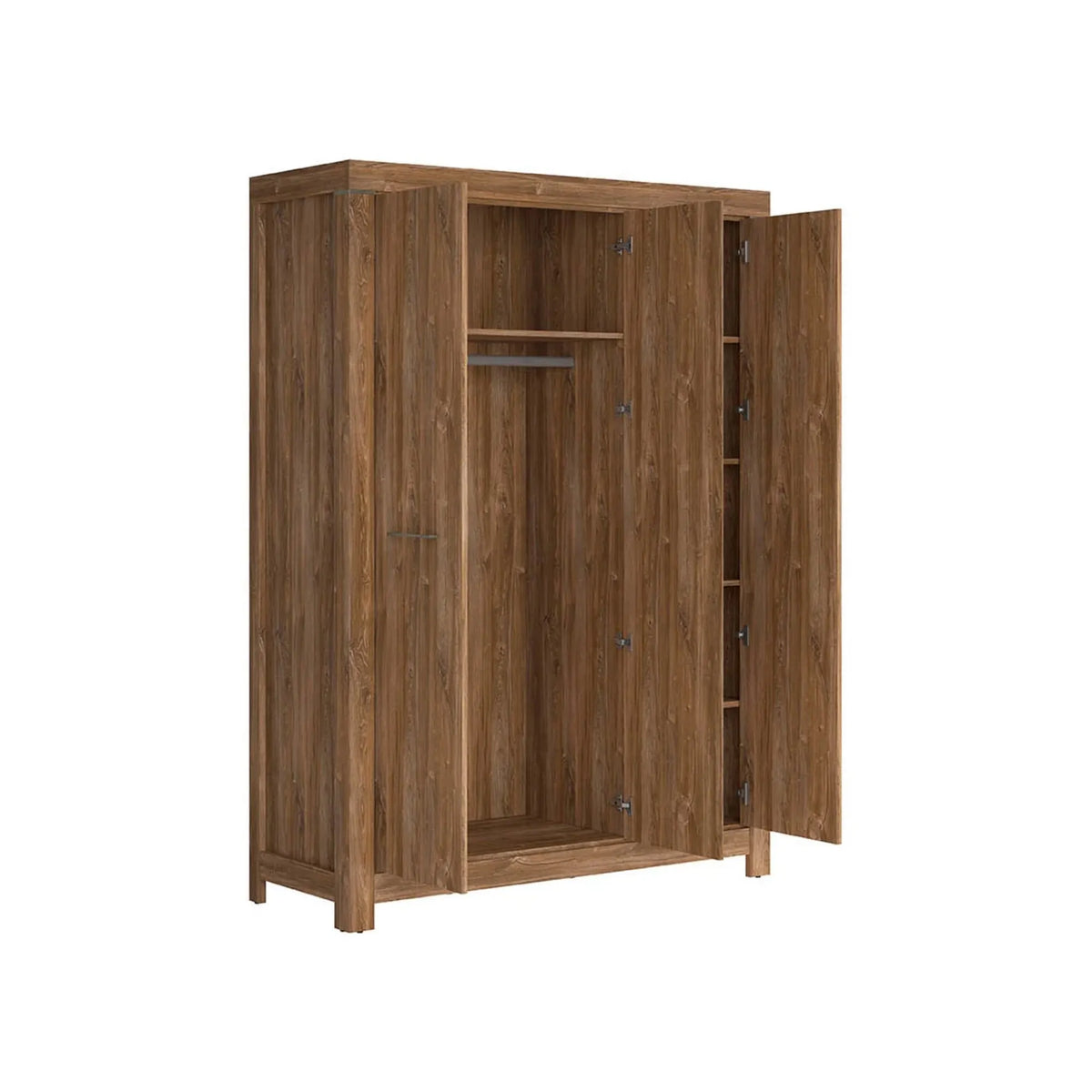 Dulap GENT, stejar, PAL, cu 3 usi, 150x56x210 cm