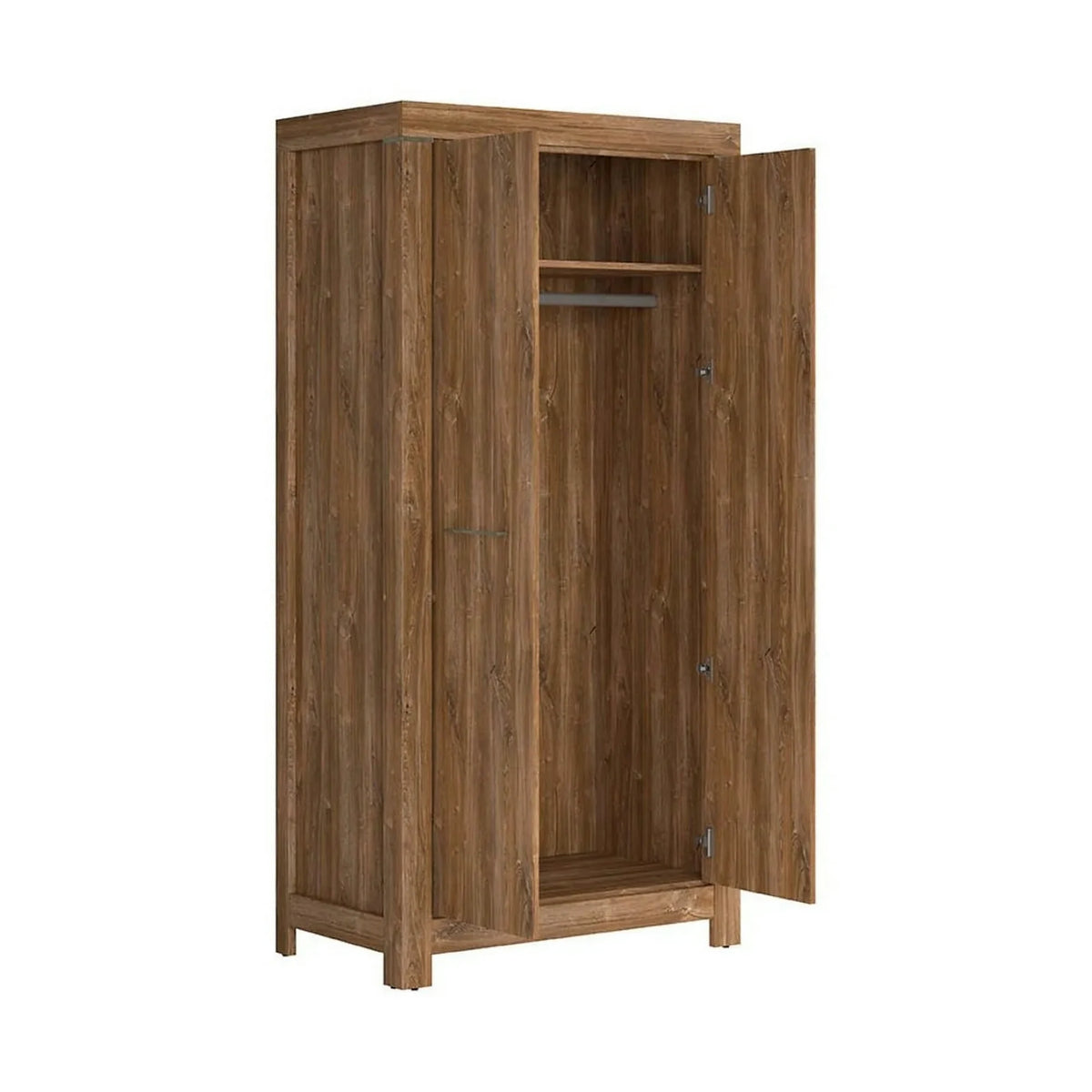 Dulap GENT, stejar stirling, PAL laminat, 98x58x201 cm