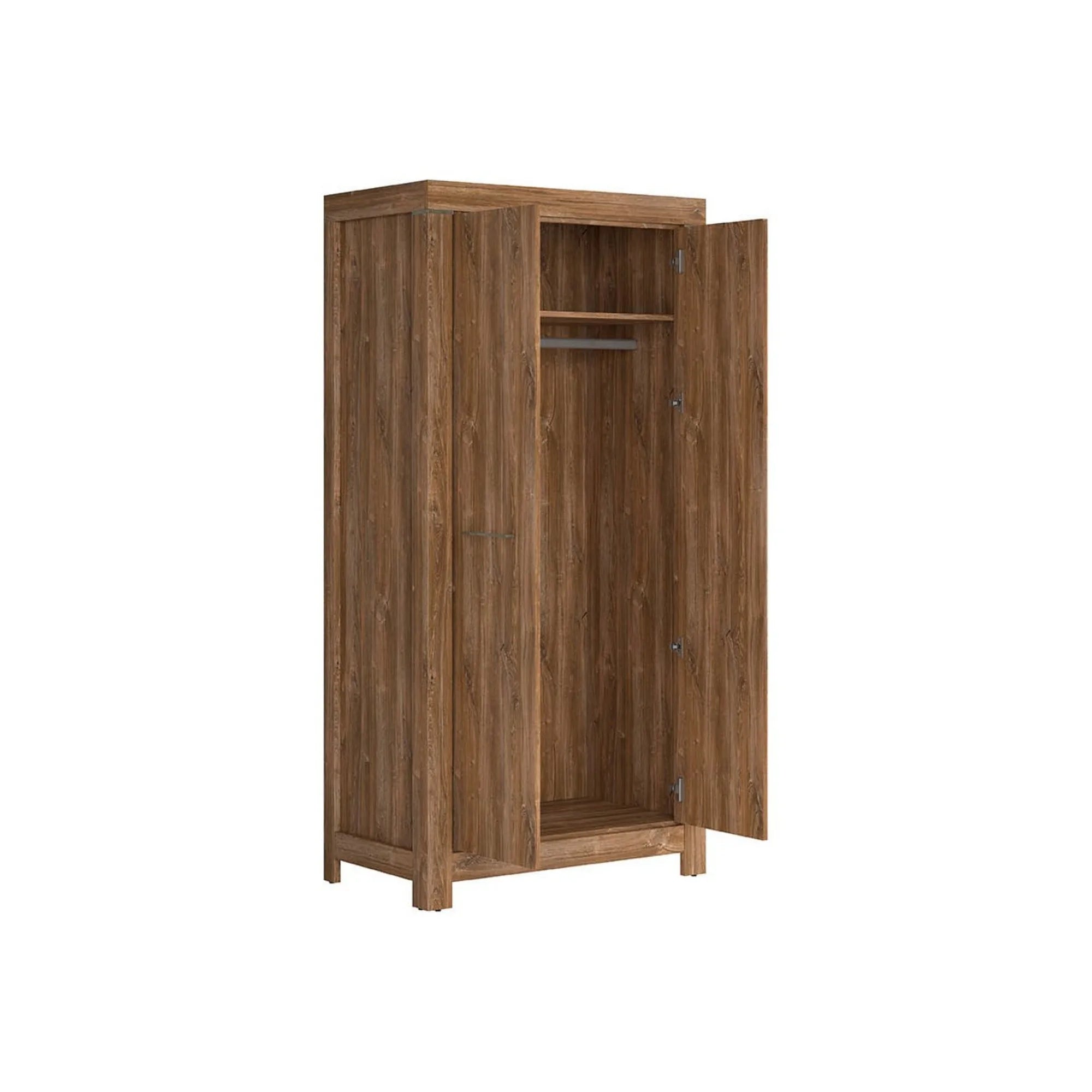 Dulap GENT, stejar stirling, PAL laminat, 98x58x201 cm