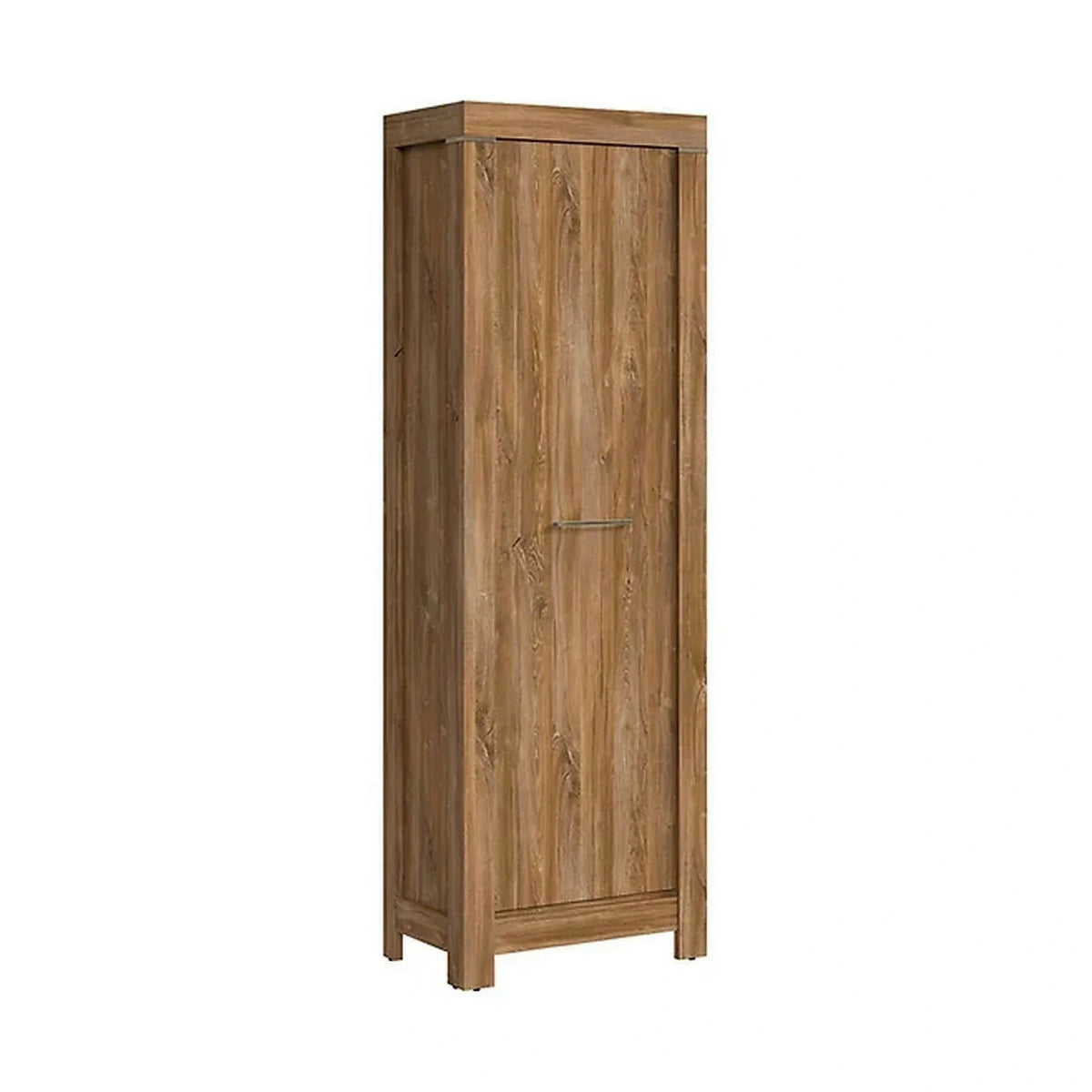Dulap GENT, stejar stirling, PAL laminat, cu o usa, 66x40x201 cm
