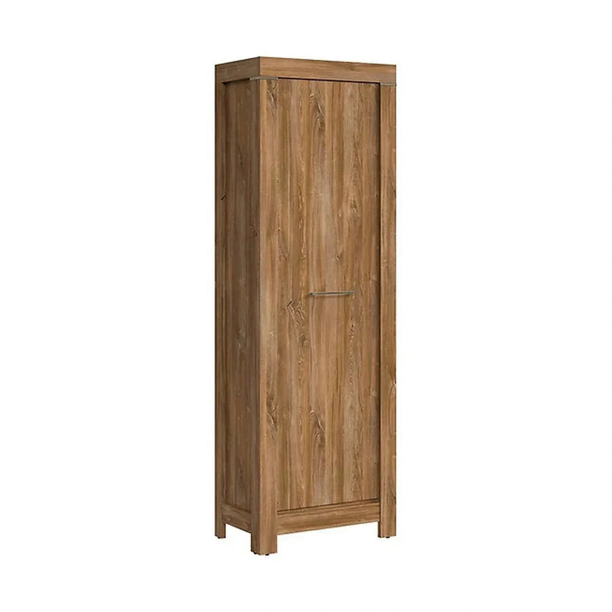 Dulap GENT, stejar stirling, PAL laminat, cu o usa, 66x40x201 cm
