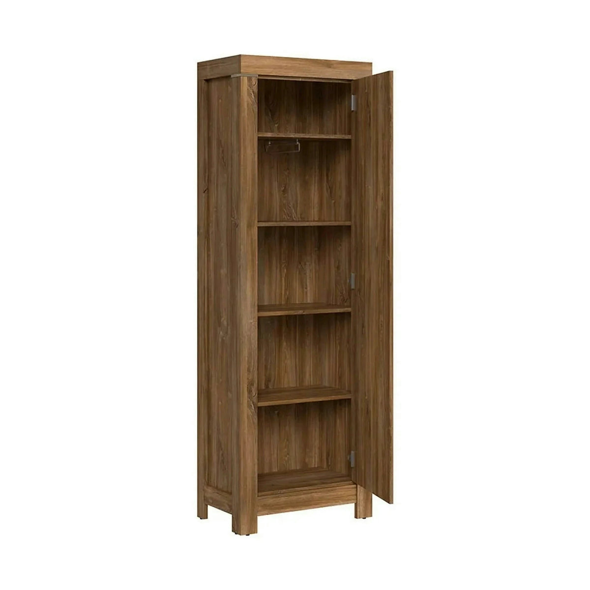 Dulap GENT, stejar stirling, PAL laminat, cu o usa, 66x40x201 cm