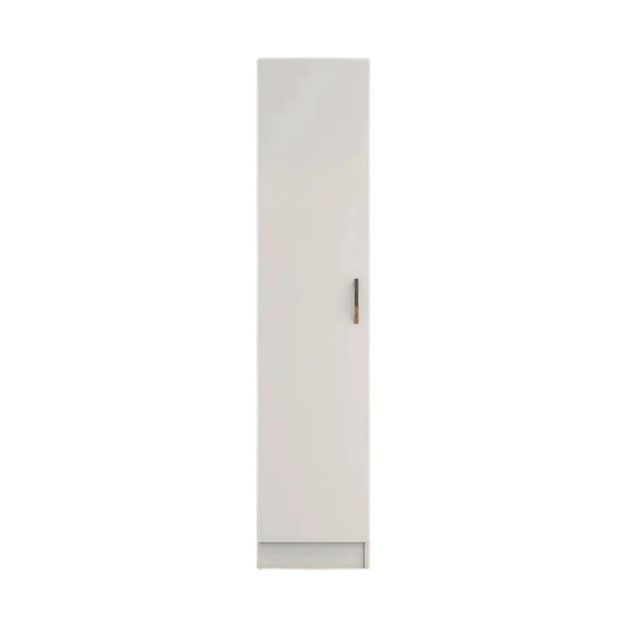 Dulap GRD0301, alb, PAL melaminat, cu o usa, 40x47x182 cm
