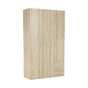 Dulap GWEN 70427, stejar sonoma, PAL, cu 3 usi si 3 sertare, 116x50x200 cm