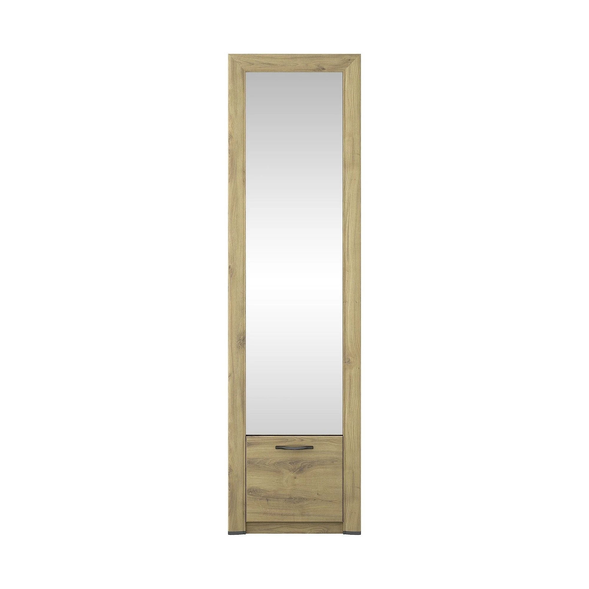Dulap hol SAPORI, stejar navarra, PAL laminat, 60x36x217 cm