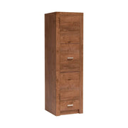 Dulap INFINITY I-02, frasin deschis, PAL melaminat, cu o usa si un sertar, 56x58x192 cm
