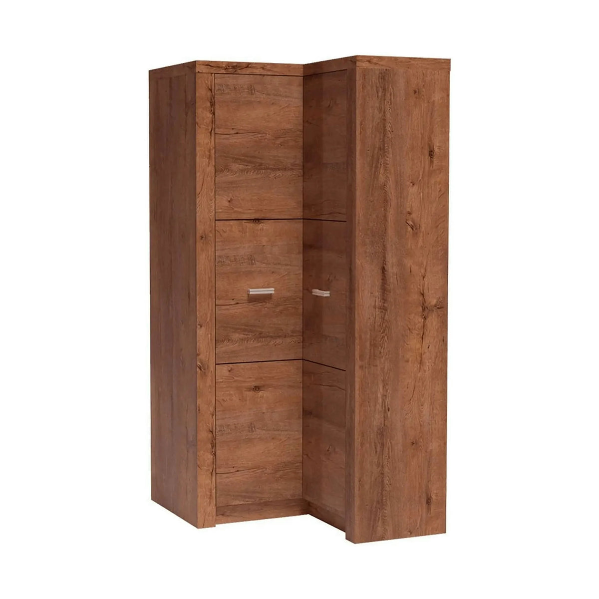 Dulap INFINITY I-14, frasin deschis, PAL melaminat, cu 2 usi, 106x58x192 cm