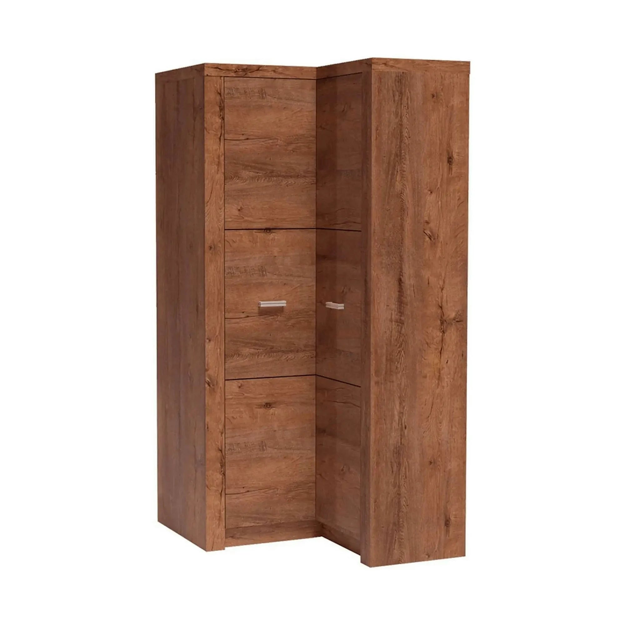 Dulap INFINITY I-14, frasin deschis, PAL melaminat, cu 2 usi, 106x58x192 cm