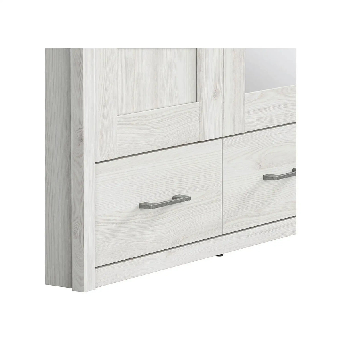 Dulap LUCA JUZI, zada sibiu deschis, PAL laminat, 148x62x201 cm